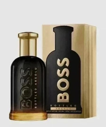 BOSS Bottled Absolu Parfum Intense Men's Perfume Woody and Leathery Aroma 100mL