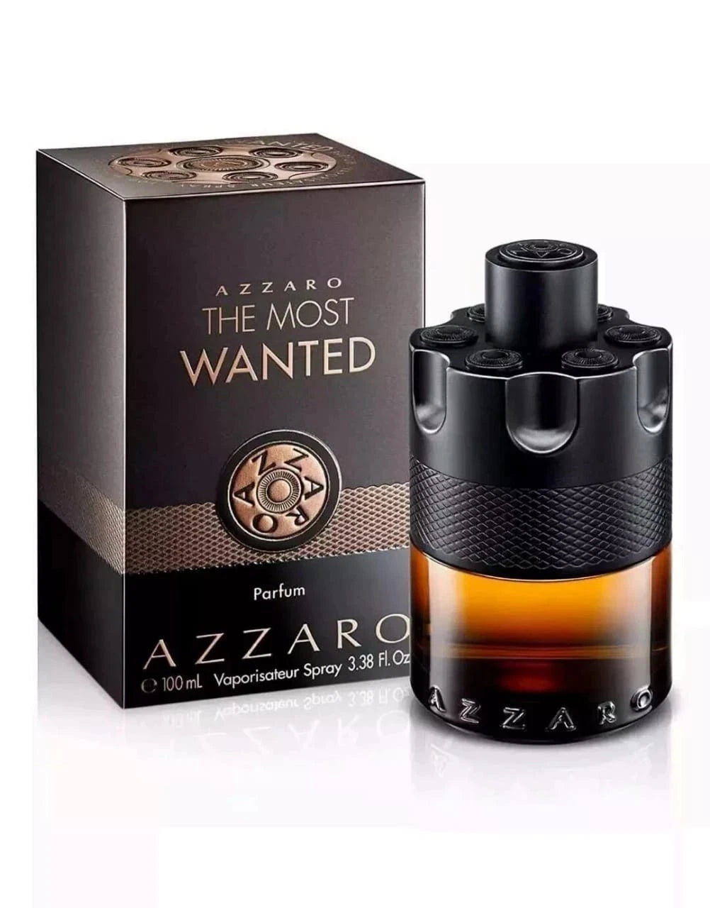 The Most Wanted Parfum for Men 100ml 3.38 fl oz Spray Fragrance AZZARO