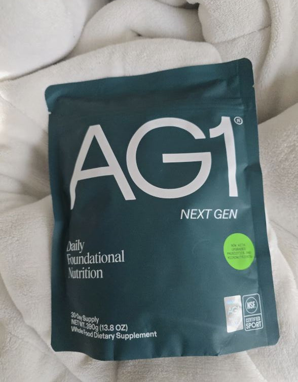 Authentic AG1 Athletic Greens Next Gen Powder Pouch 13.8 oz 390g New Exp 02/2027